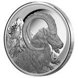 Lunar Year of the Goat 2027 $1 1oz Silver Proof Coin