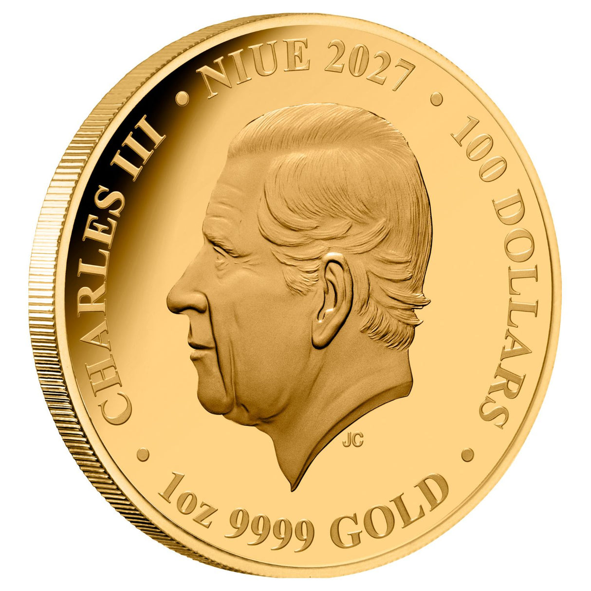 Lunar Year of the Goat 2027 $100 1oz Gold Proof Coin