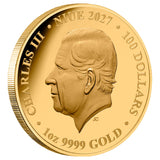 Lunar Year of the Goat 2027 $100 1oz Gold Proof Coin