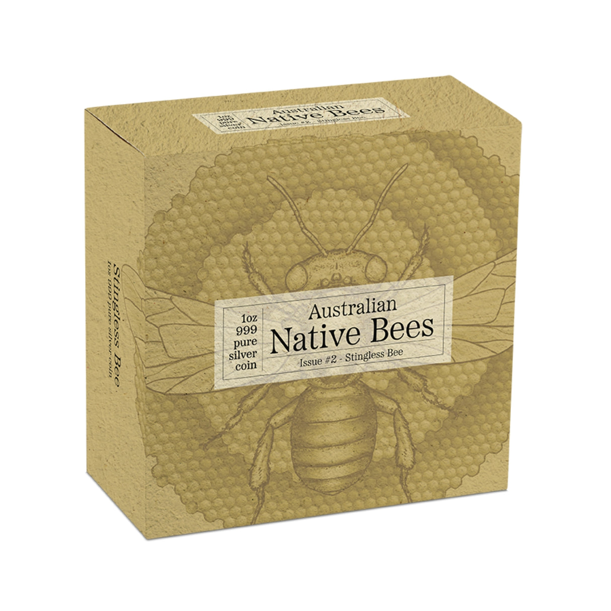 Australian Native Bees 2026 $2 Stingless Bee Hologram 1oz Silver Proof Coin