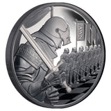Chess Pawn 2026 $1 1oz Silver Black Proof Coin