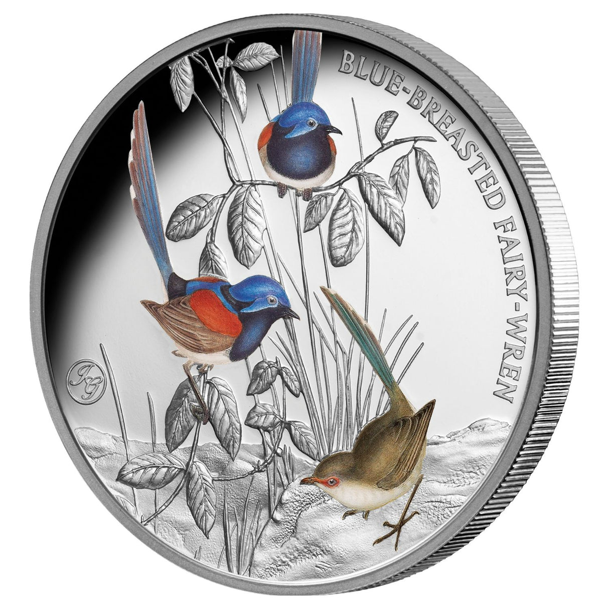 Birds of Australia 2026 $1 Blue-Breasted Fairy-Wren 1oz Silver Proof Coin