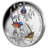 Birds of Australia 2026 $1 Blue-Breasted Fairy-Wren 1oz Silver Proof Coin