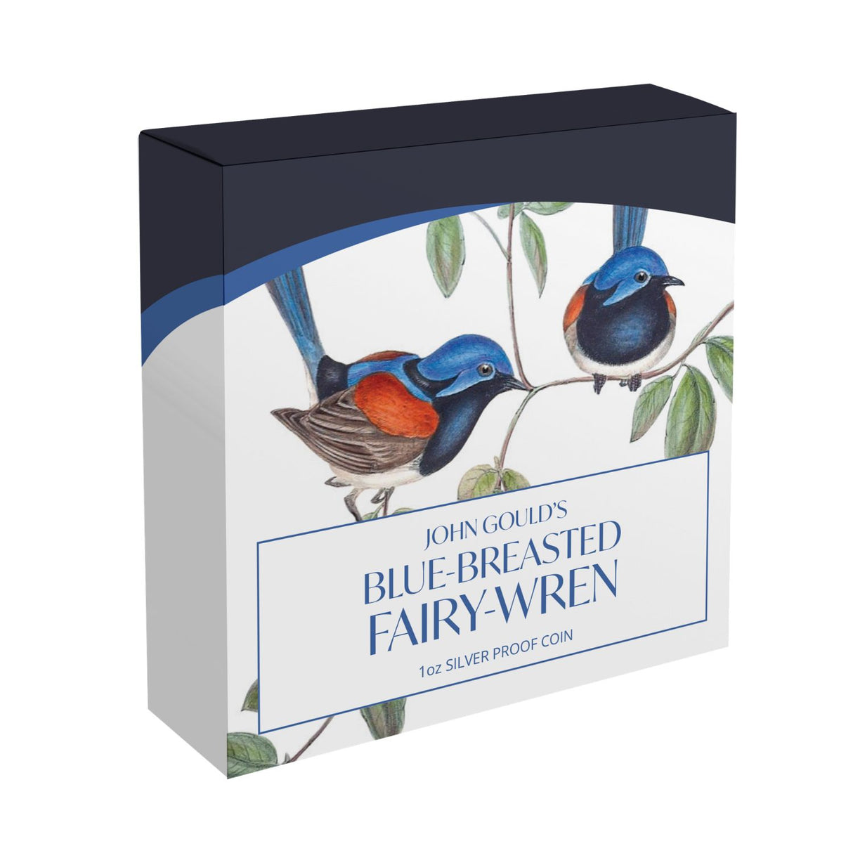 Birds of Australia 2026 $1 Blue-Breasted Fairy-Wren 1oz Silver Proof Coin