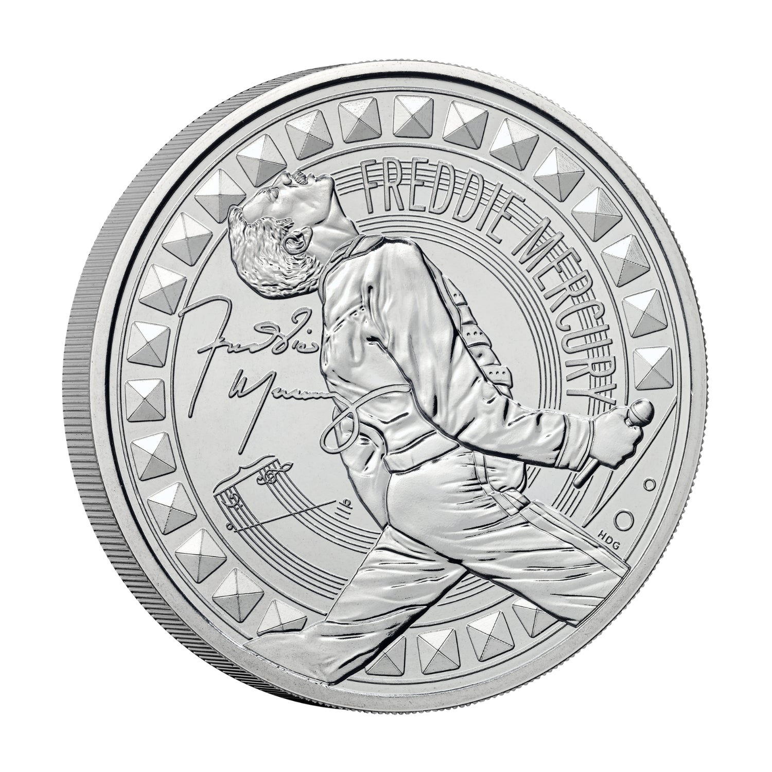 Great Britain Freddie Mercury 2025 £5 Cupro-Nickel Brilliant