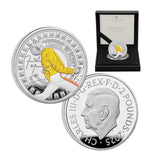 Great Britain Freddie Mercury 2025 £2 Colour 1oz Silver Proof Coin