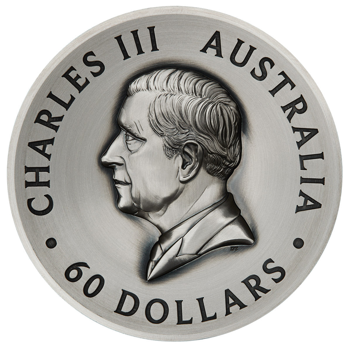 Australia Butterfly 2025 $60 2 Kilo Silver Antique Coin