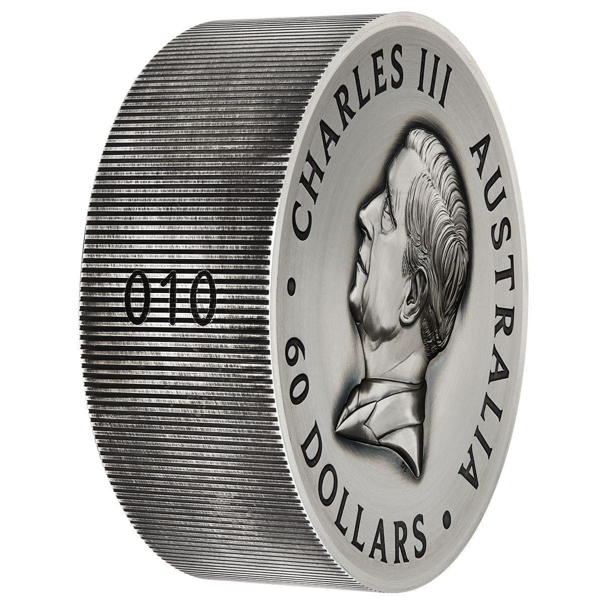 Australia Butterfly 2025 $60 2 Kilo Silver Antique Coin