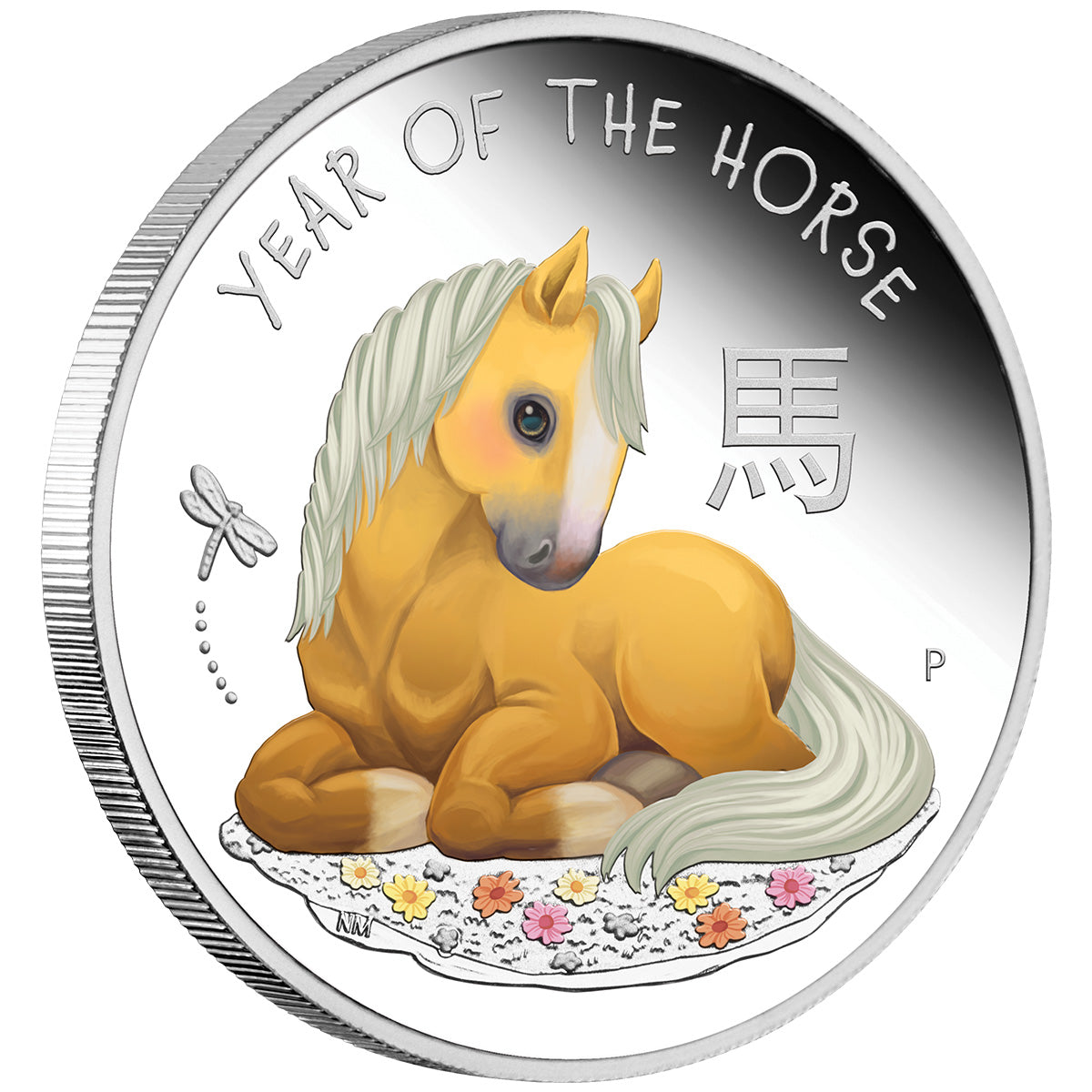 Baby Horse 2026 50c Colour 1/2oz Silver Proof Coin