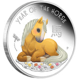 Baby Horse 2026 50c Colour 1/2oz Silver Proof Coin