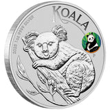 Australia Beijing International Coin Exposition Koala 2025 $1 Panda Privy 1oz Silver Brilliant Uncirculated Coin
