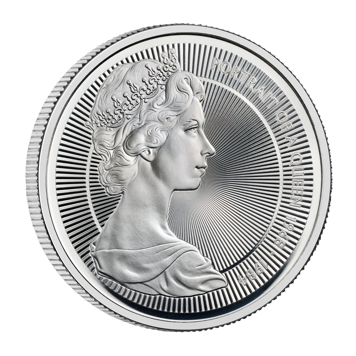 Great Britain Portraits of Queen Elizabeth II 2026 £5 Arnold Machin 1oz Silver Proof Coin