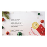 Australia Merry Christmas 2025 $1 Stamp & Coin Cover