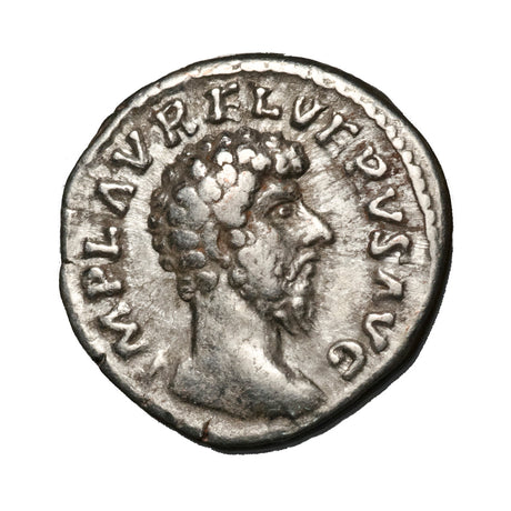 Roman Empire Lucius Verus 161-169AD Silver Denarius Fine-Very Fine