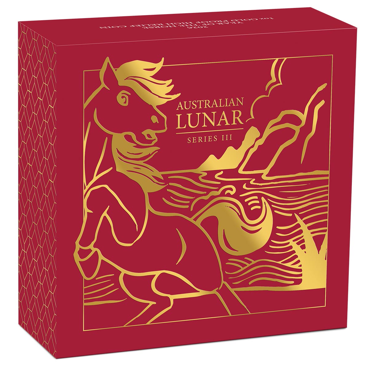 Australia Lunar Year of the Horse 2026 $100 High Relief 1oz Gold Proof Coin
