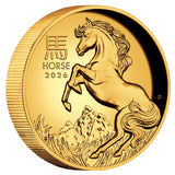 Australia Lunar Year of the Horse 2026 $100 High Relief 1oz Gold Proof Coin