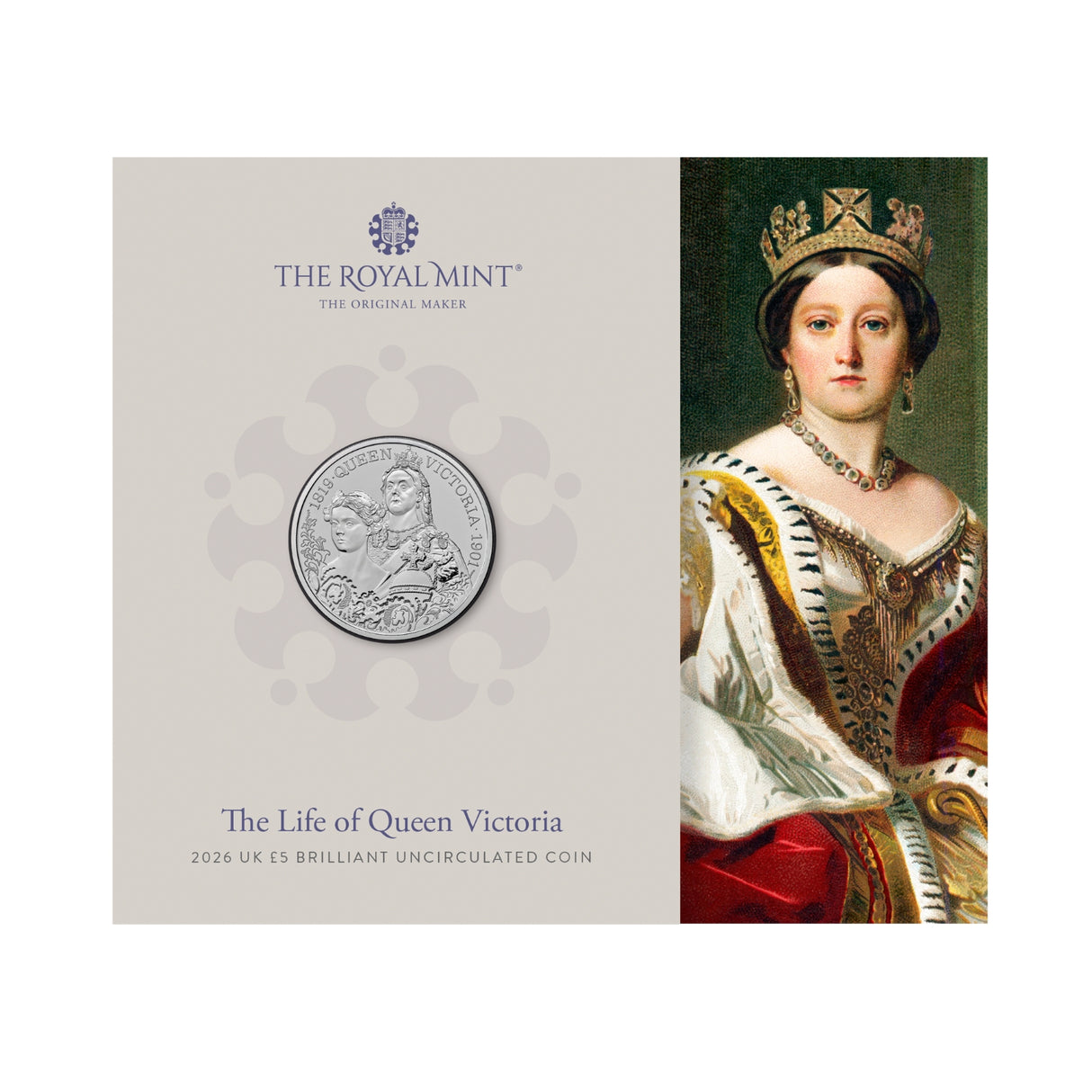 Great Britain The Life of Queen Victoria 2026 £5 Brilliant Uncirculated Cupro-Nickel Coin