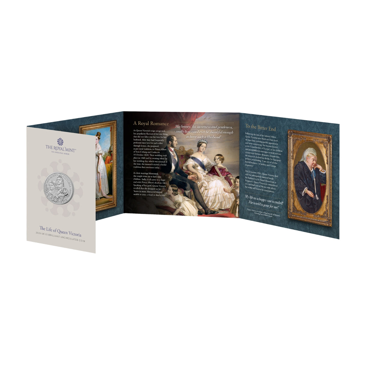 Great Britain The Life of Queen Victoria 2026 £5 Brilliant Uncirculated Cupro-Nickel Coin