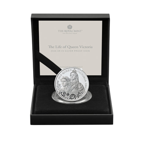 Great Britain The Life of Queen Victoria 2026 £5 Silver Proof Coin