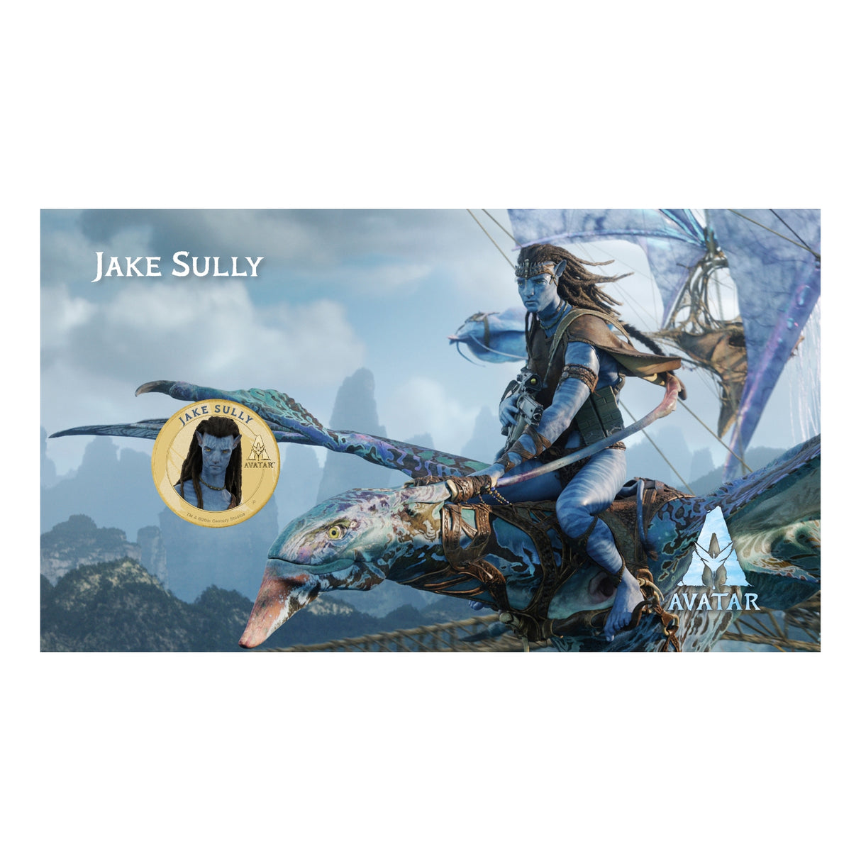 Avatar - Jake Sully 2026 $1 Stamp & Coin Cover