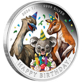 Australia Happy Birthday 2026 50c Colour 1/2oz Silver Proof Coin