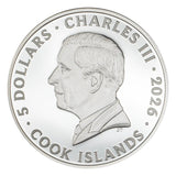 Seven Deadly Sins - Gluttony 2026 $5 1oz Silver Proof Coin