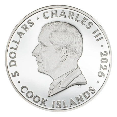 Seven Deadly Sins - Gluttony 2026 $5 1oz Silver Proof Coin