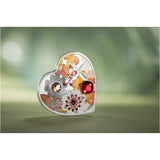 Brilliant Love Blossom 2026 $5 Crystal Colour Silver Proof Coin