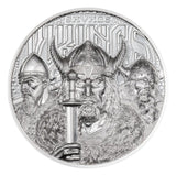 Savage Vikings 2026 $5 Ultra High Relief 1oz Silver Proof Coin
