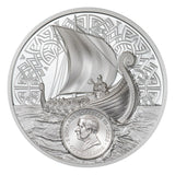 Savage Vikings 2026 $5 Ultra High Relief 1oz Silver Proof Coin