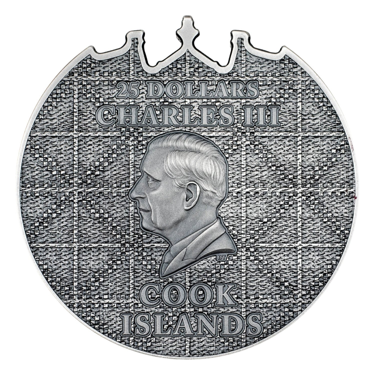 Petra Al-Khazneh 2025 $25 Ultra High Relief 5oz Silver Antique