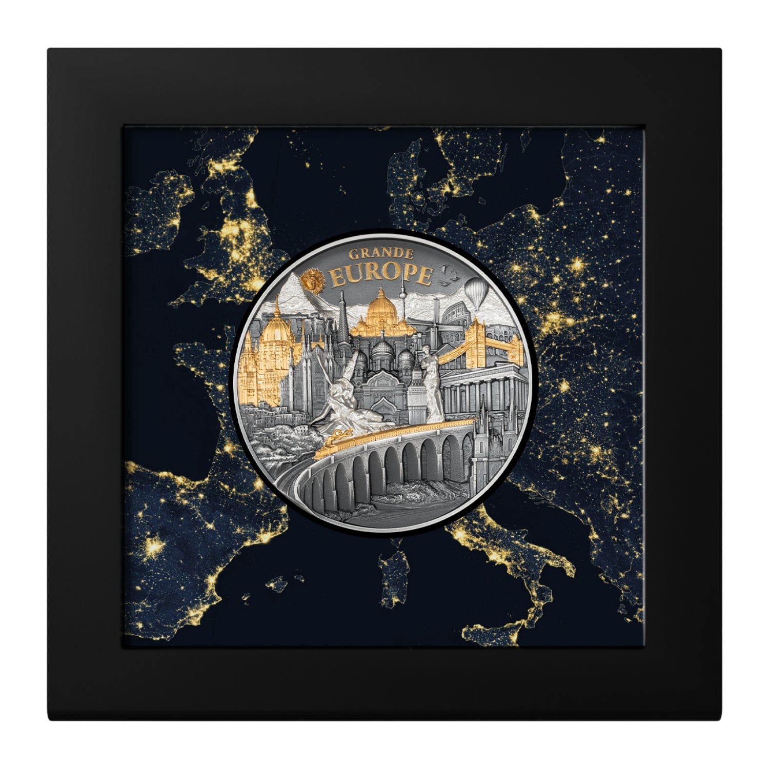 Hidden Treasure - Grande Europe 2025 $20 High Relief Gold-plated