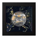Hidden Treasure - Grande Europe 2025 $20 High Relief Gold-plated 3oz Silver Antique Coin