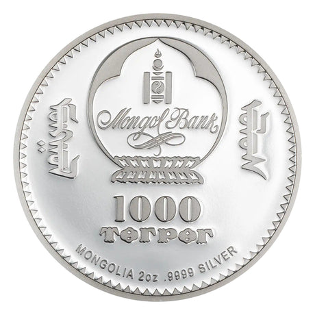 Peter the Great Fabergé Egg 2026 1000T Colour Gold-plated 2oz Silver Proof Coin