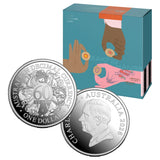 Australia 60th Anniversary of Decimal Currency 2026 $1 C Mintmark Silver Proof Coin