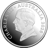 Australia 60th Anniversary of Decimal Currency 2026 $1 C Mintmark Silver Proof Coin