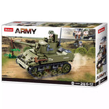 Model Brick Set M5 Light Tank (344 Pieces)