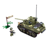 Model Brick Set M5 Light Tank (344 Pieces)