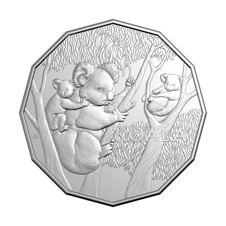 Australia Koala 2026 50c Cupro-Nickel Uncirculated Coin
