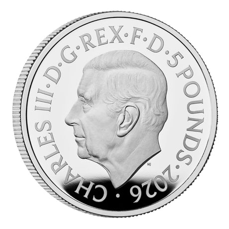 Great Britain Portraits of Queen Elizabeth II 2026 £5 Raphael Maklouf 1oz Silver Proof Coin