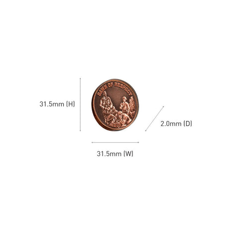 The Dawn of Respect Western Front 1916 Commemorative Penny