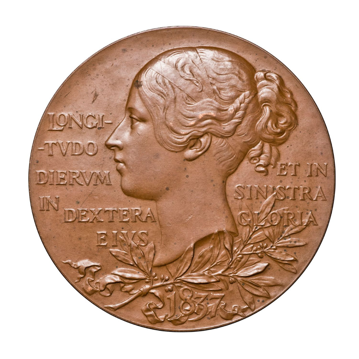 Great Britain Queen Victoria 1897 Diamond Jubilee Bronze Medal Extremely Fine