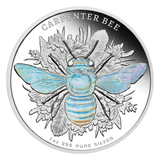 Australian Native Bees 2026 $2 Carpenter Bee Hologram 1oz Silver Proof Coin