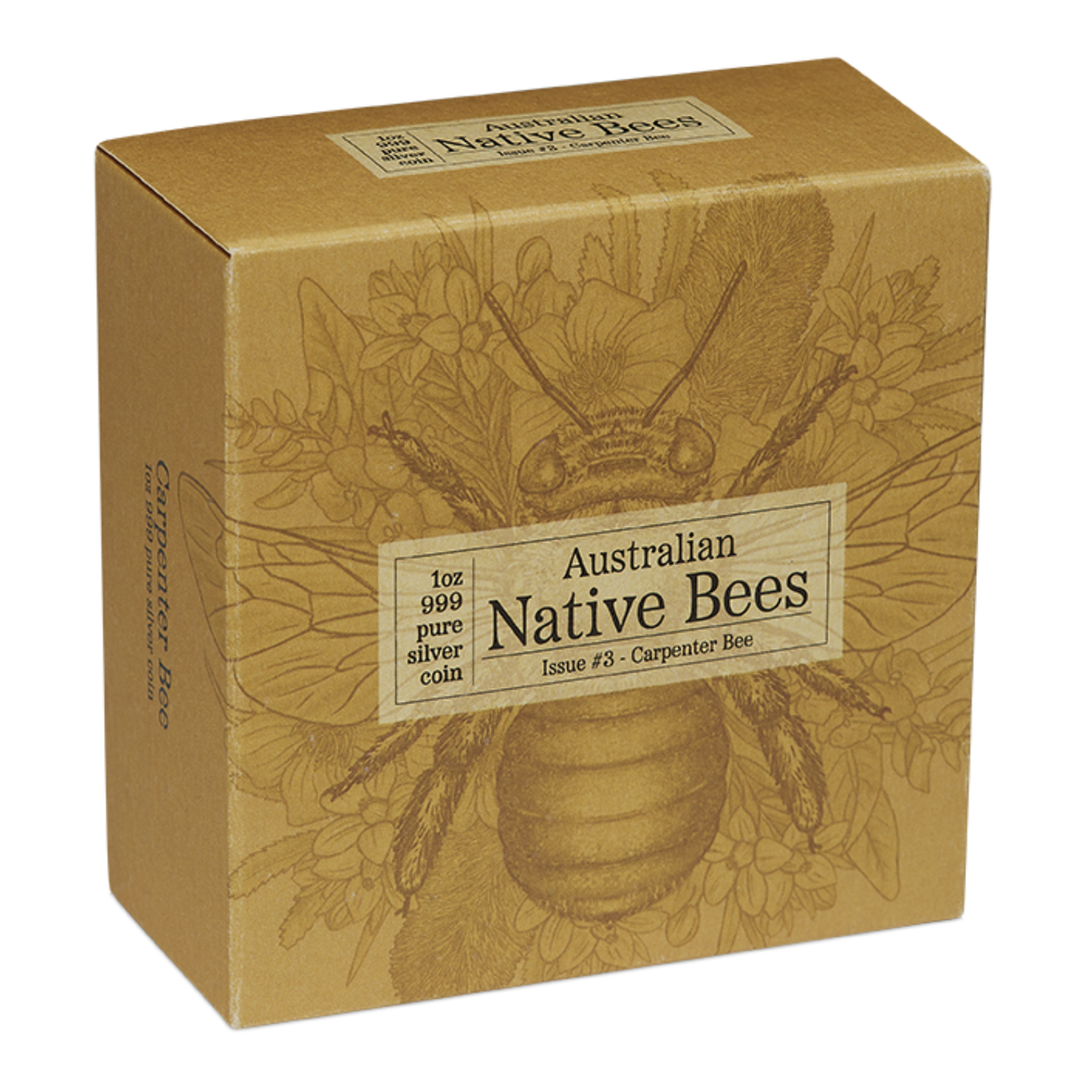 Australian Native Bees 2026 $2 Carpenter Bee Hologram 1oz Silver Proof Coin