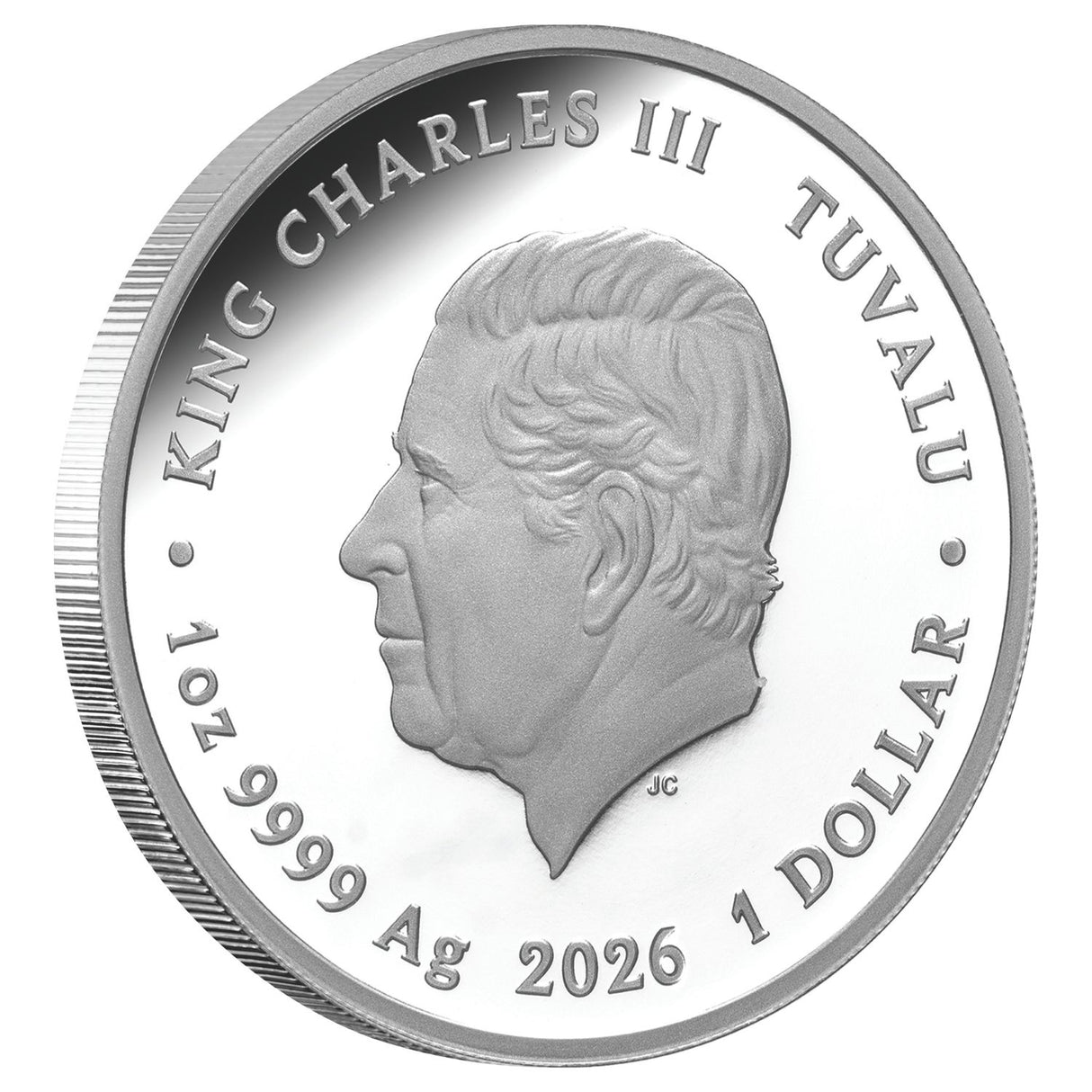 Blood Moon 2026 & Mother-of-Pearl Clouds 2025 $1 1oz Silver Proof 2-Coin Bundle