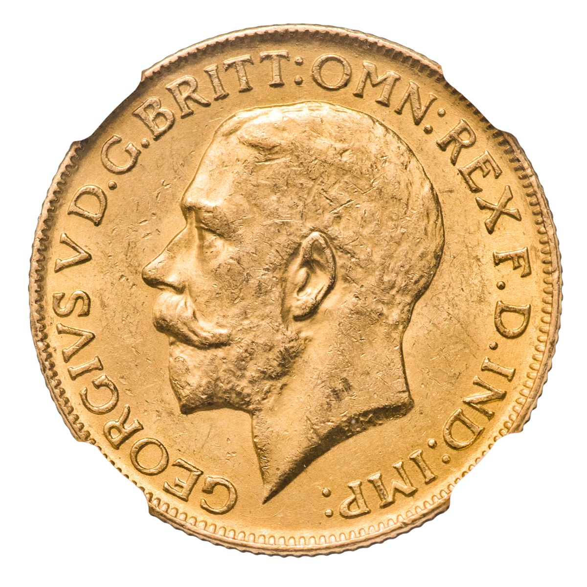 1926 Perth George V Gold Sovereign NGC MS62 Uncirculated