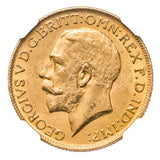 1926 Perth George V Gold Sovereign NGC MS62 Uncirculated