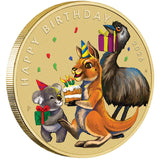 Australia Happy Birthday 2026 $1 Stamp & Coin Cover
