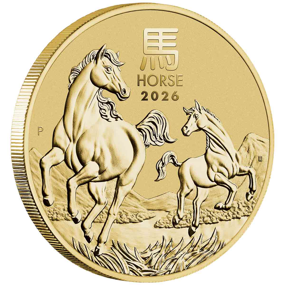 Lunar Year of the Horse 2026 $1 Stamp & Coin Cover