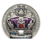 Royal Crown Jewels 2026 $5 Imperial State Crown Ultra High Relief 2oz Silver Antique Coin